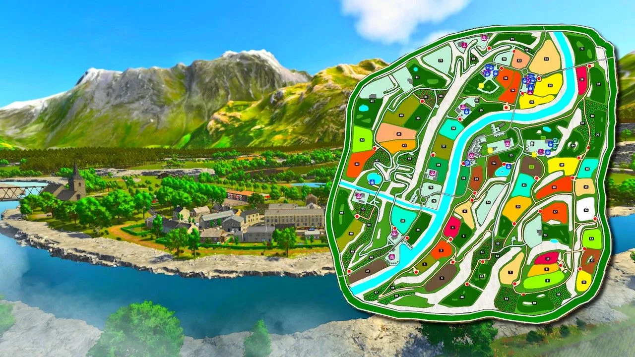 Les Caux des Montagnes FS25 - screenshot 3