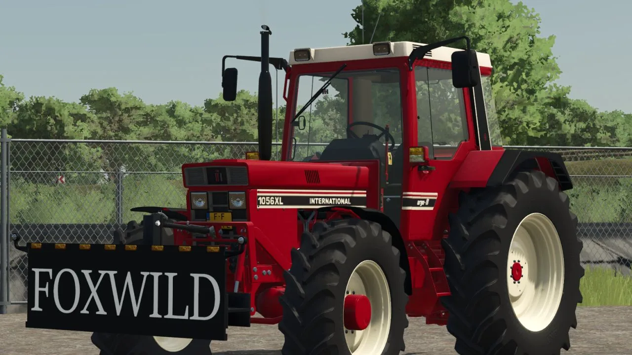 Foxwild Weight Panel FS25 - screenshot 1