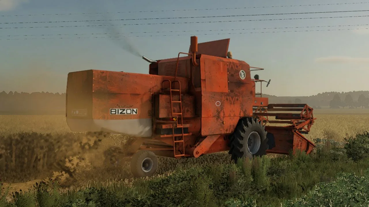 Bizon Z056 (rusty) FS25 - screenshot 2
