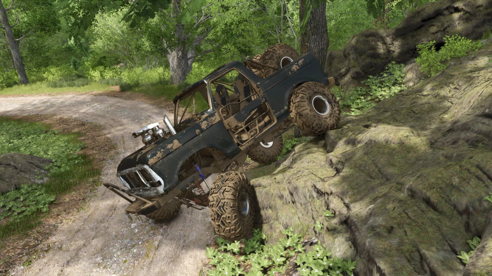 1978 Ford Bronco Rock Crawler FS25 - screenshot 1