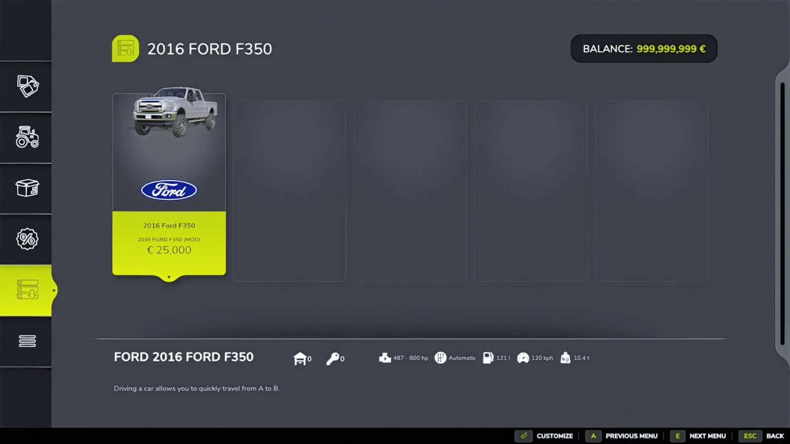 Ford F-350 2016 FS25 - screenshot 3