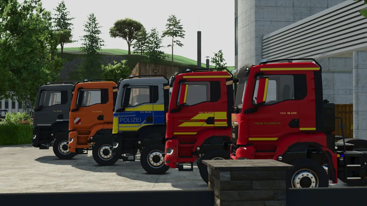 MAN TGS TG3 Trucks FS25