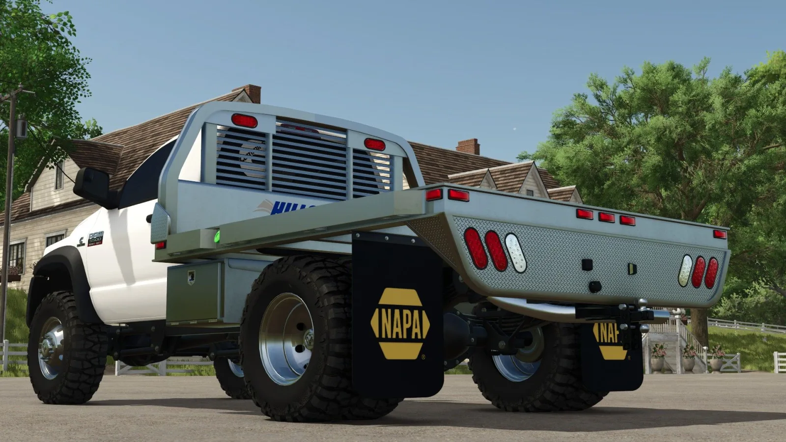 2006 Dodge Ram 3500/5500 Single Cab Flatbed FS25 - screenshot 3