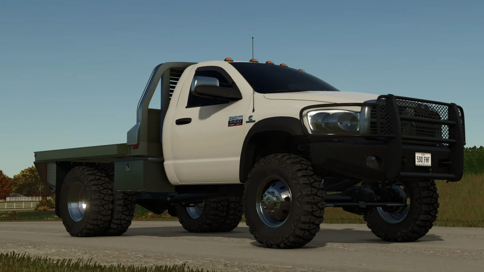 2006 Dodge Ram 3500/5500 Single Cab Flatbed FS25 - screenshot 1