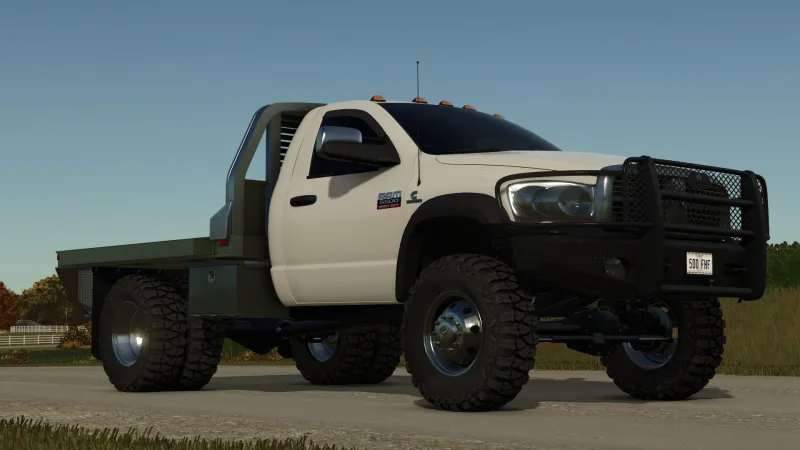 2006 Dodge Ram 3500/5500 Single Cab Flatbed FS25