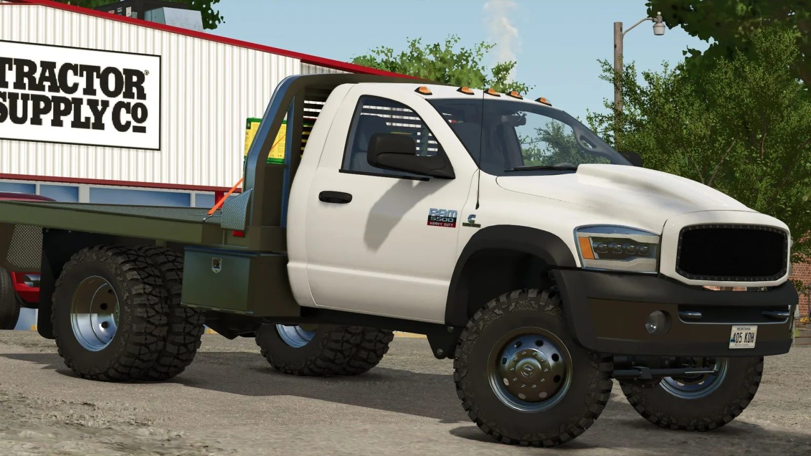 2006 Dodge Ram 3500/5500 Single Cab Flatbed FS25 - screenshot 2