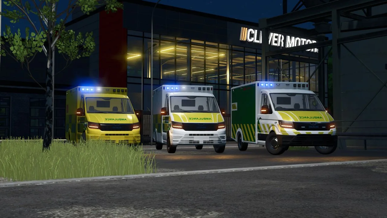 MAN TGE Ambulance FS25