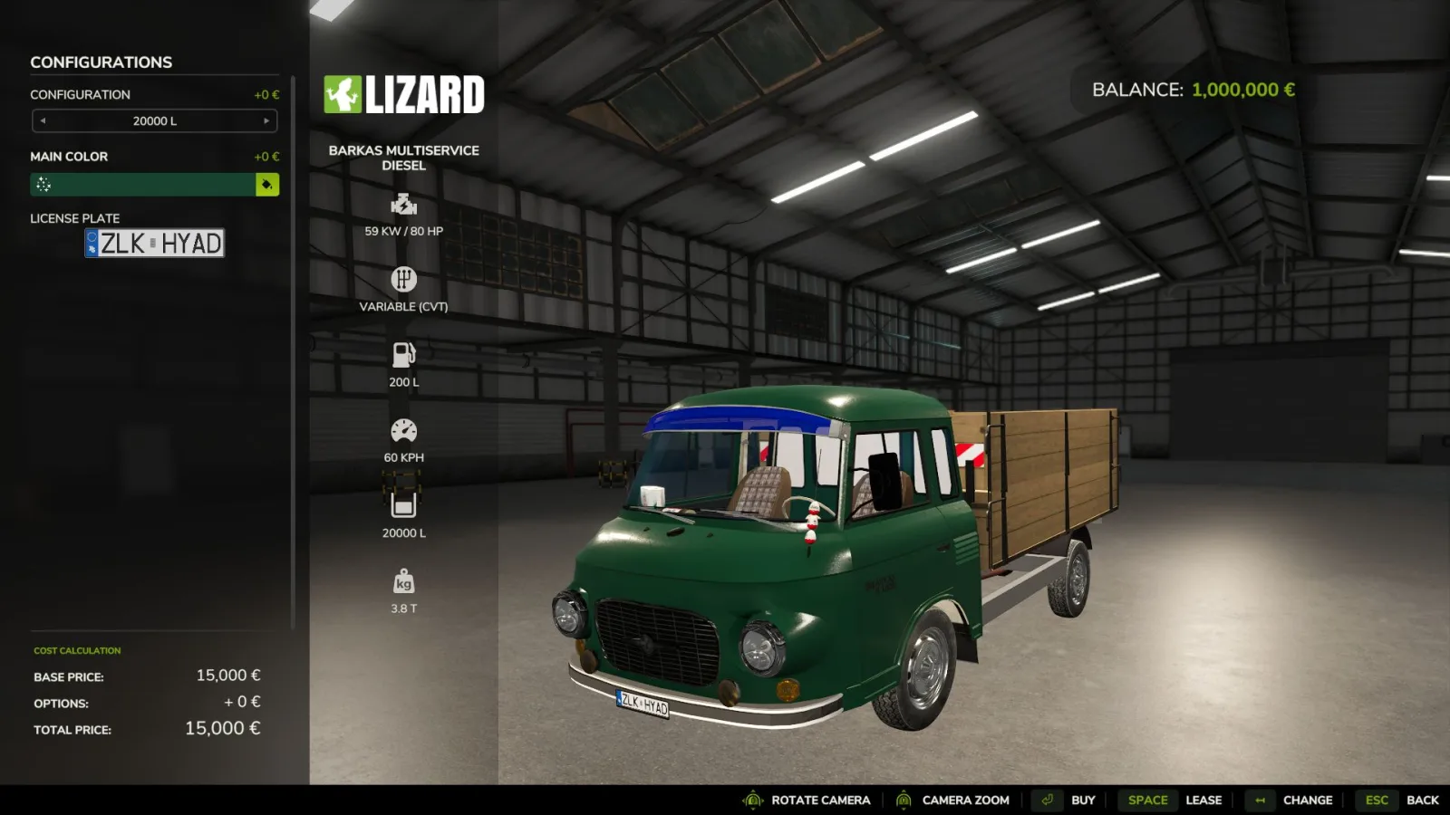 Barkas Multiservice FS25 - screenshot 2