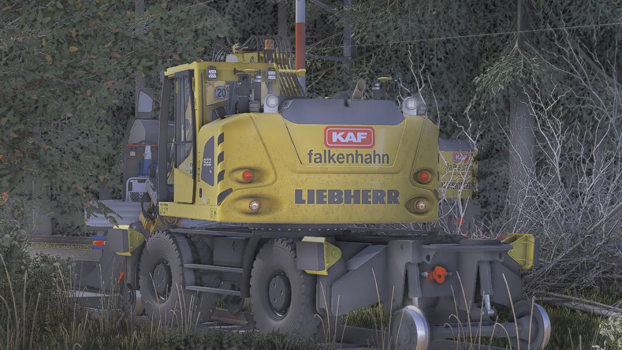 Liebherr 922 Rail Excavator