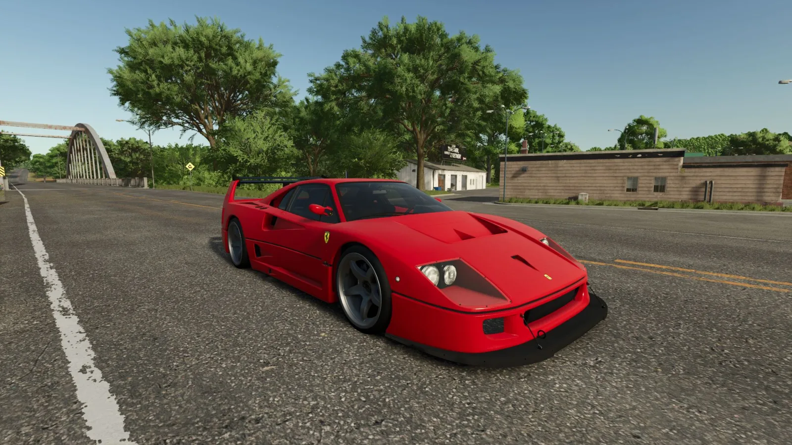 Ferrari F40 Competizione 1989 FS25 - screenshot 1