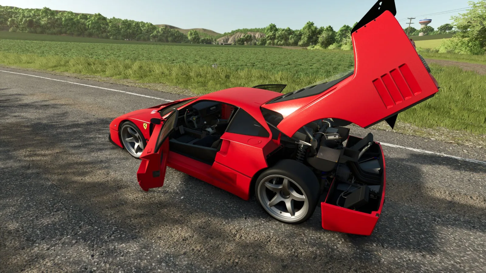 Ferrari F40 Competizione 1989 FS25 - screenshot 3