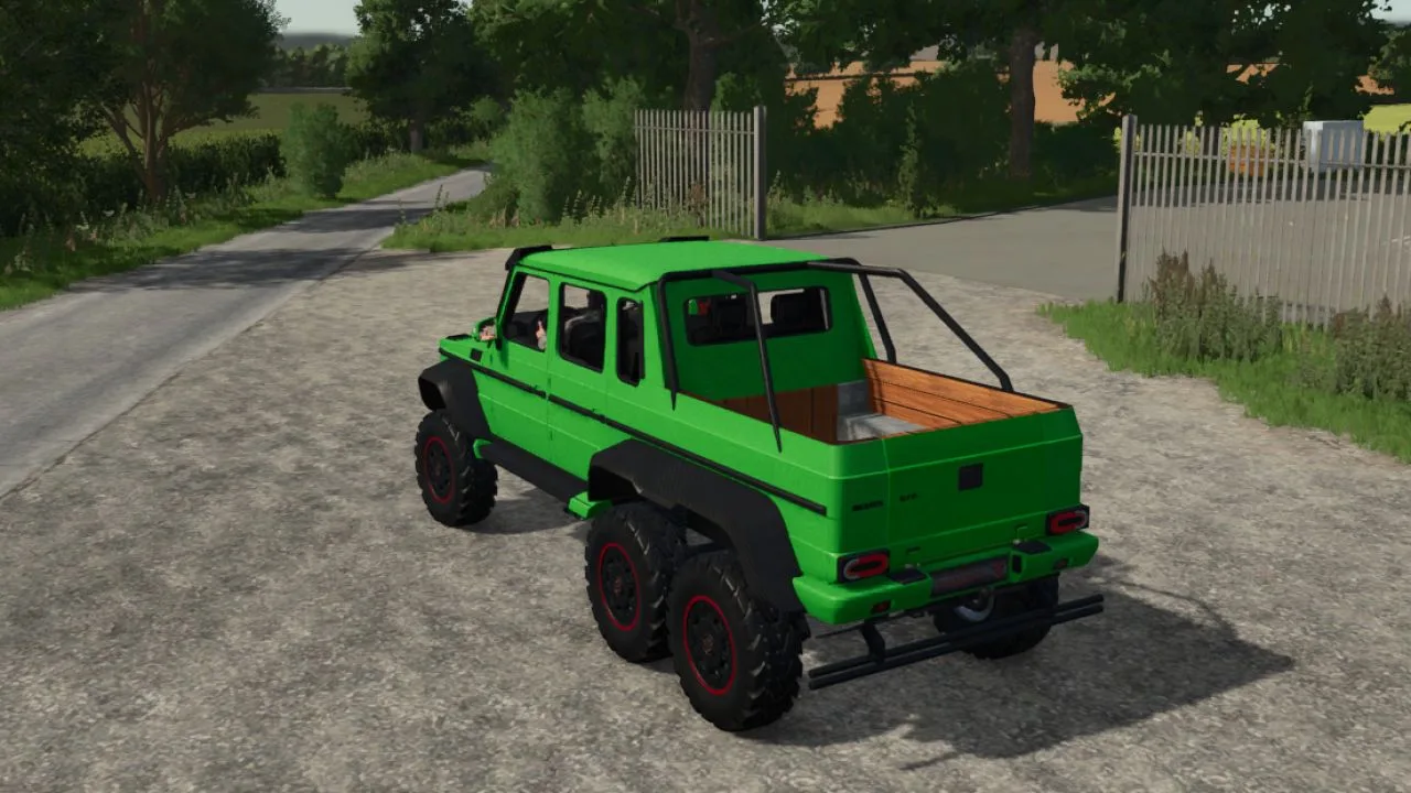 Brabus B63S-700 6x6 FS25 - screenshot 2