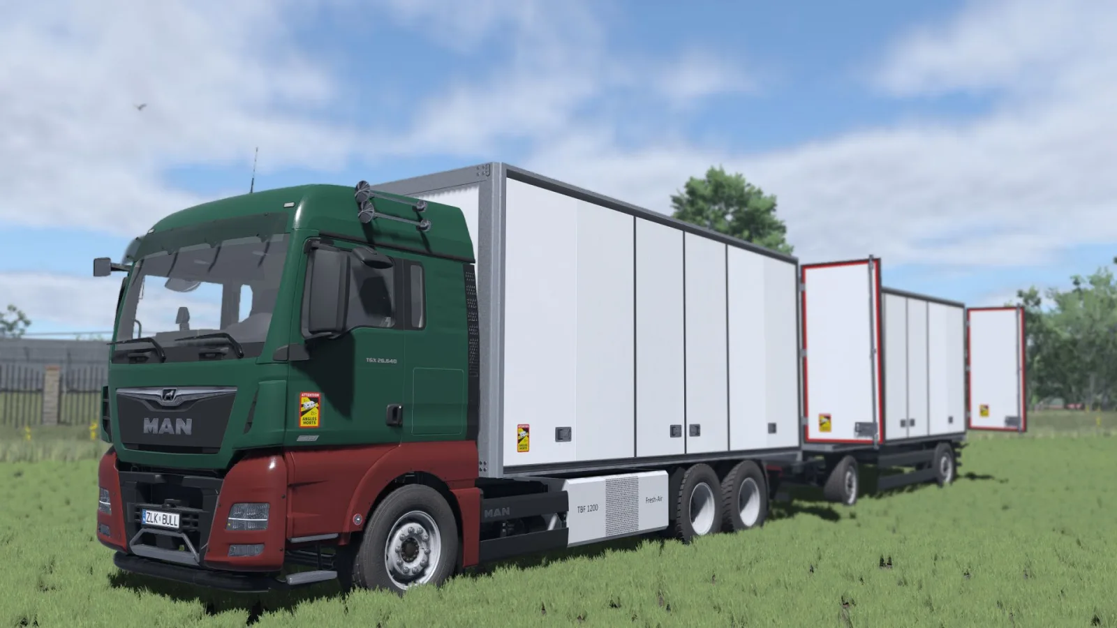 MAN TGX 26640 Box Pack FS25