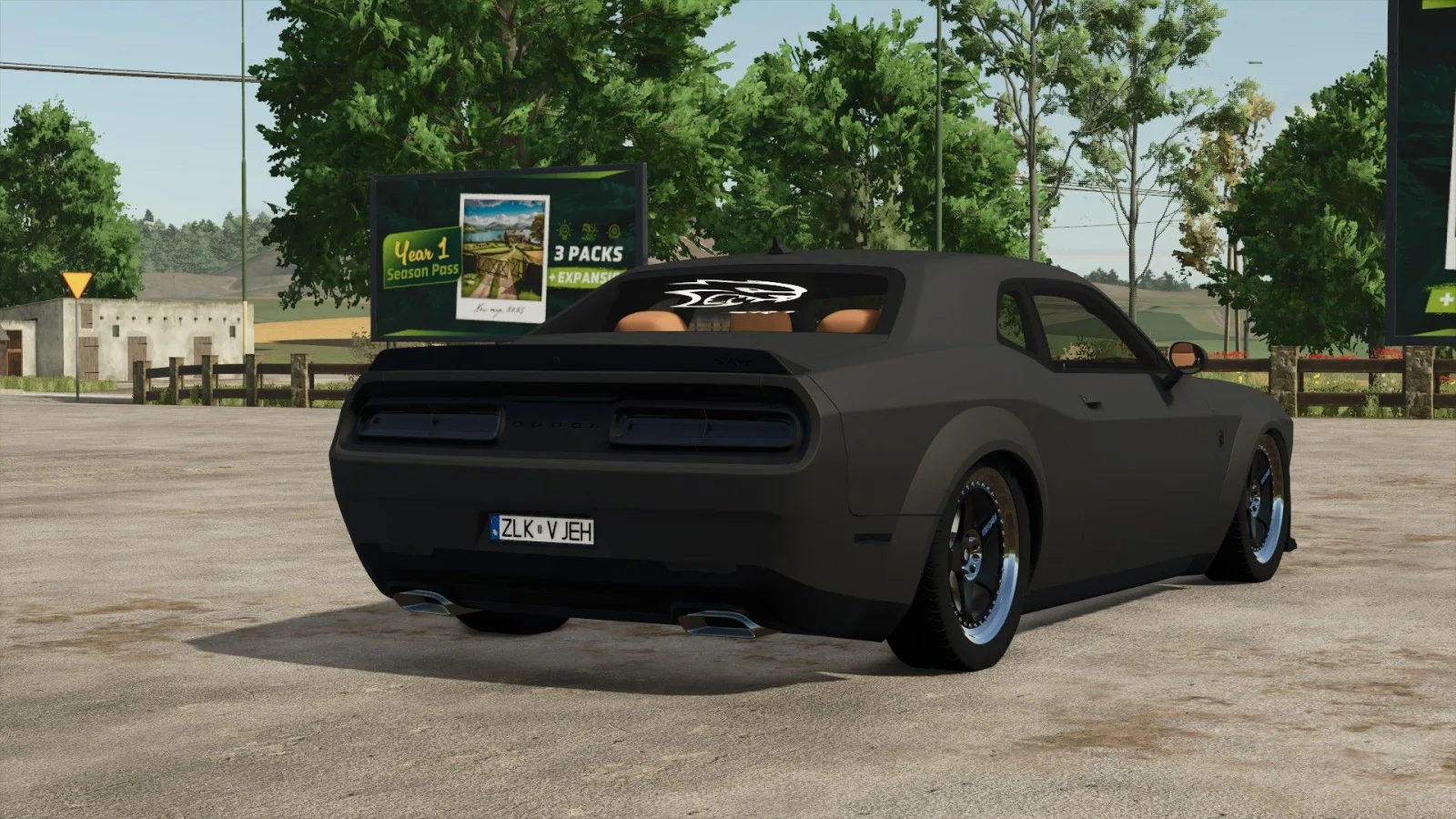 Dodge Challenger Hellcat FS25 - screenshot 3