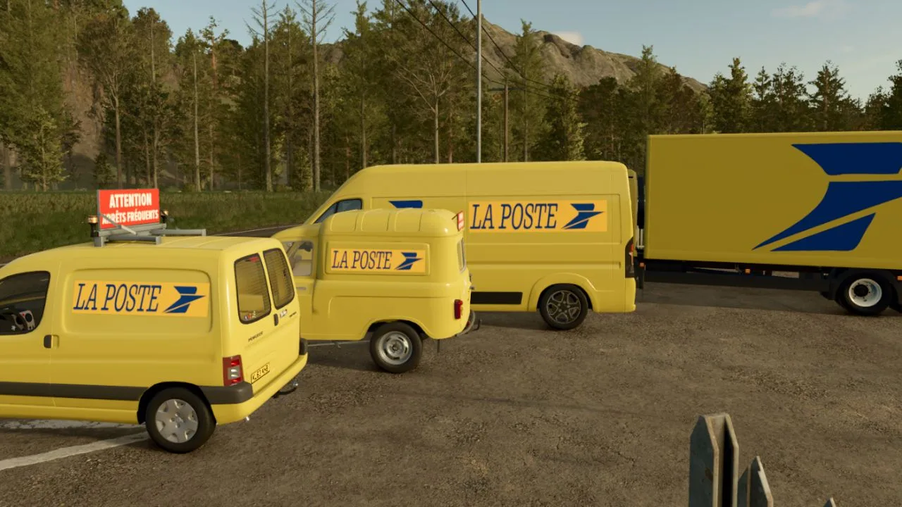 Peugeot Partner La Poste FS25 - screenshot 1