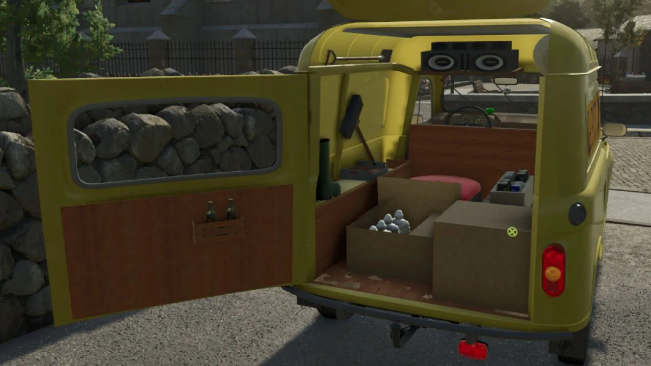 Renault 4L La Poste FS25 - screenshot 2