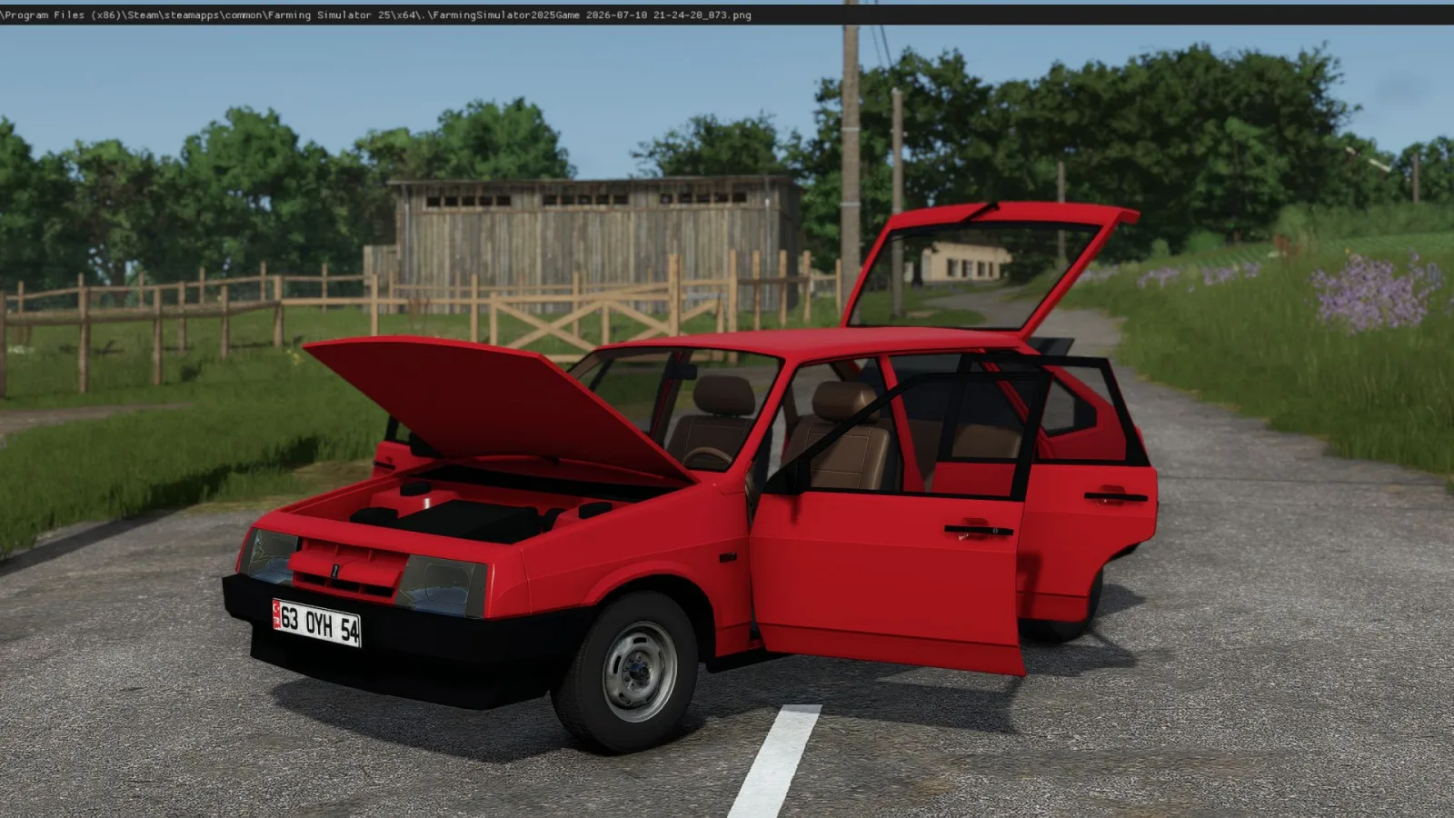 Lada Samara FS25 - screenshot 1