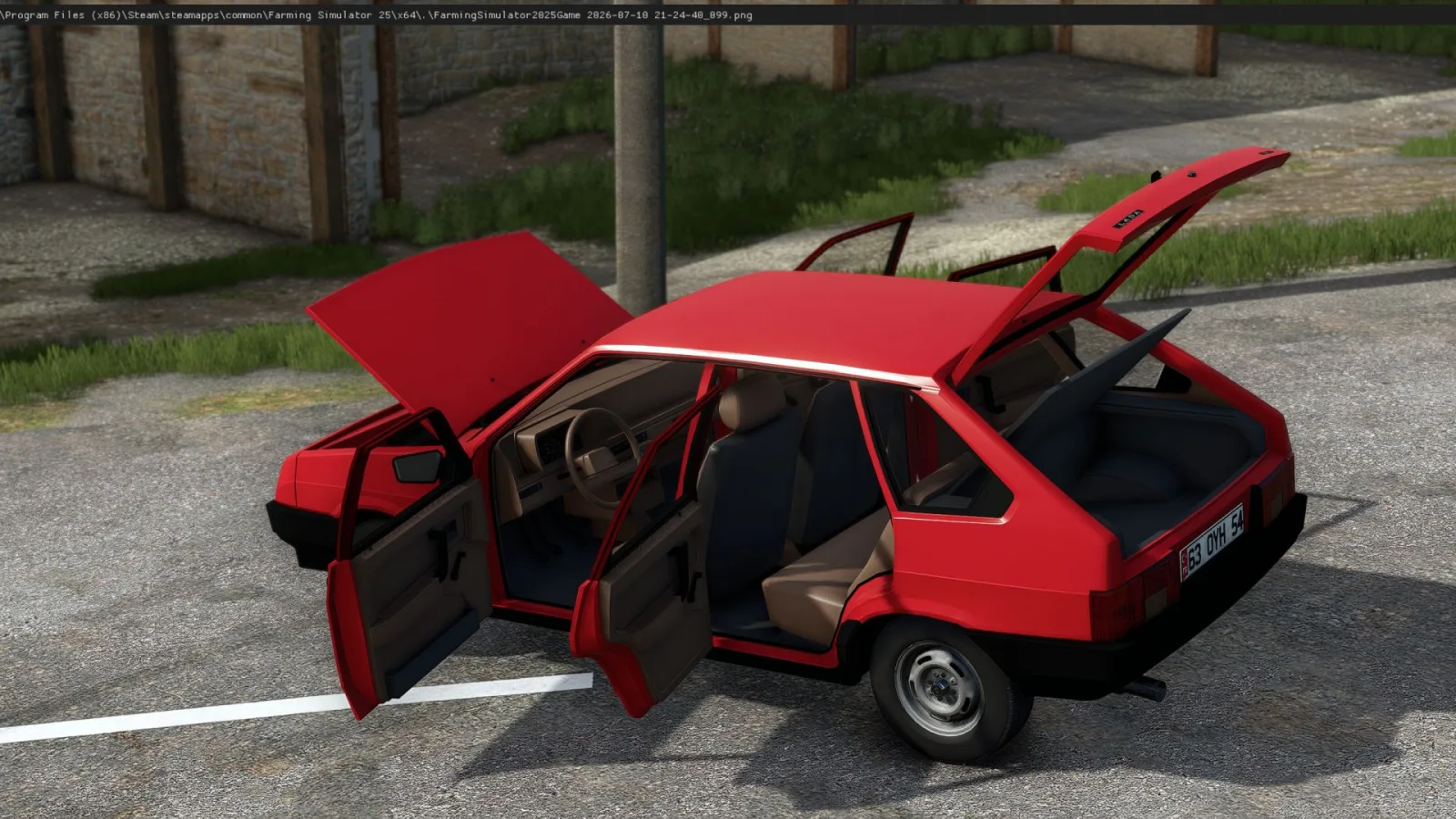 Lada Samara FS25 - screenshot 2