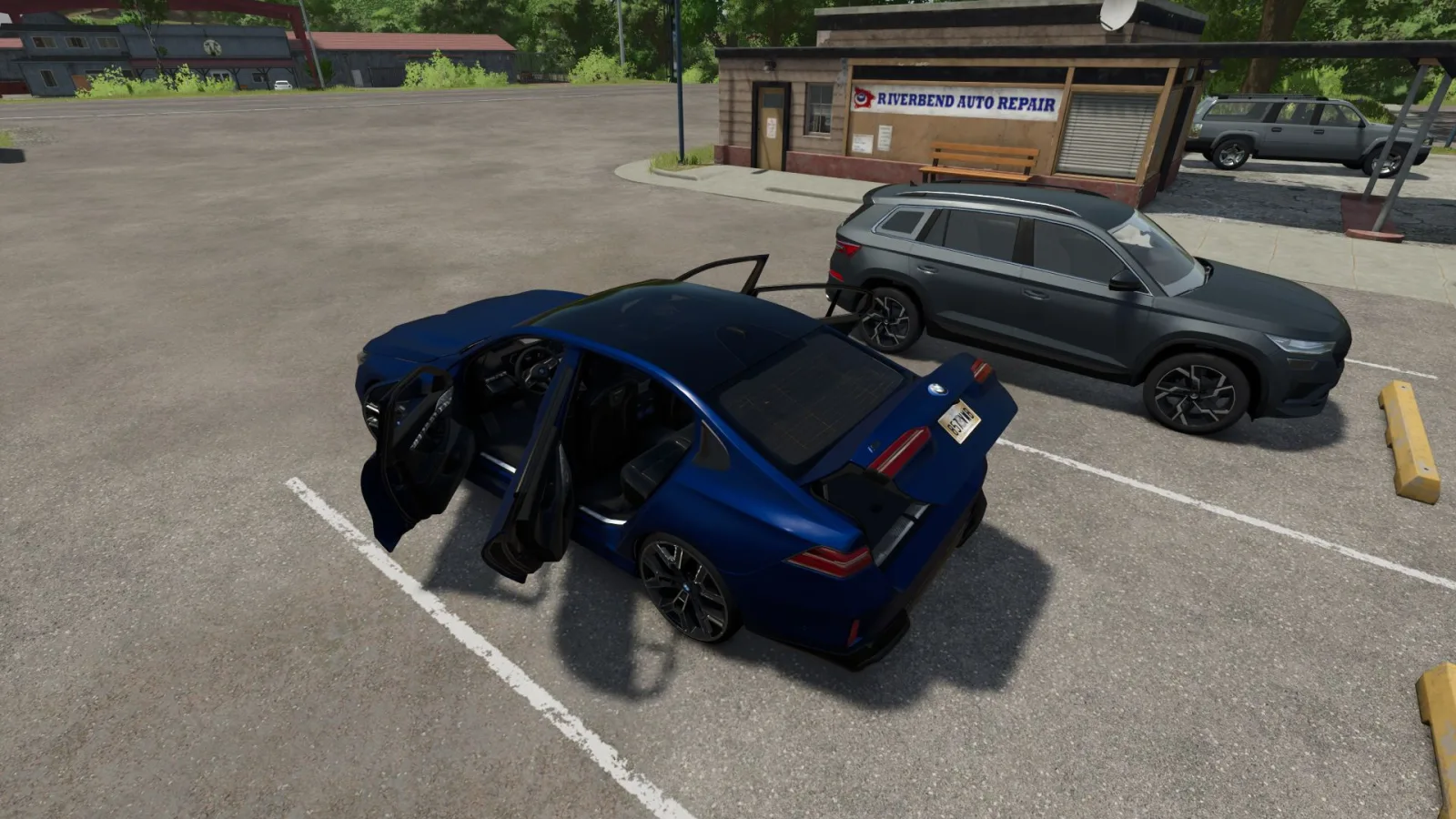 BMW i5 2024 FS25 - screenshot 3