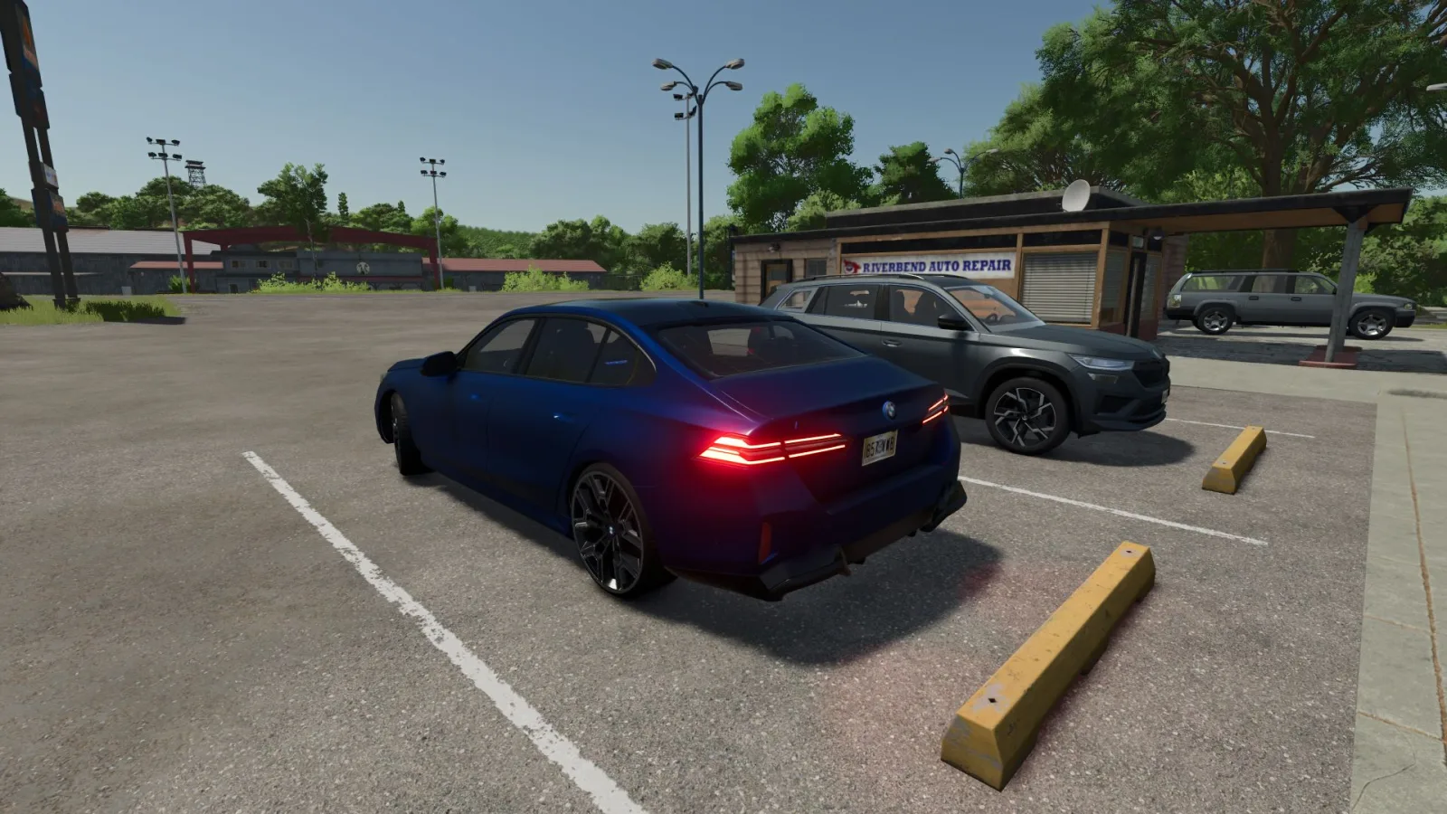 BMW i5 2024 FS25 - screenshot 2