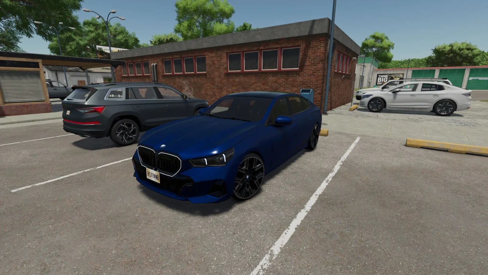BMW i5 2024 FS25 - screenshot 1