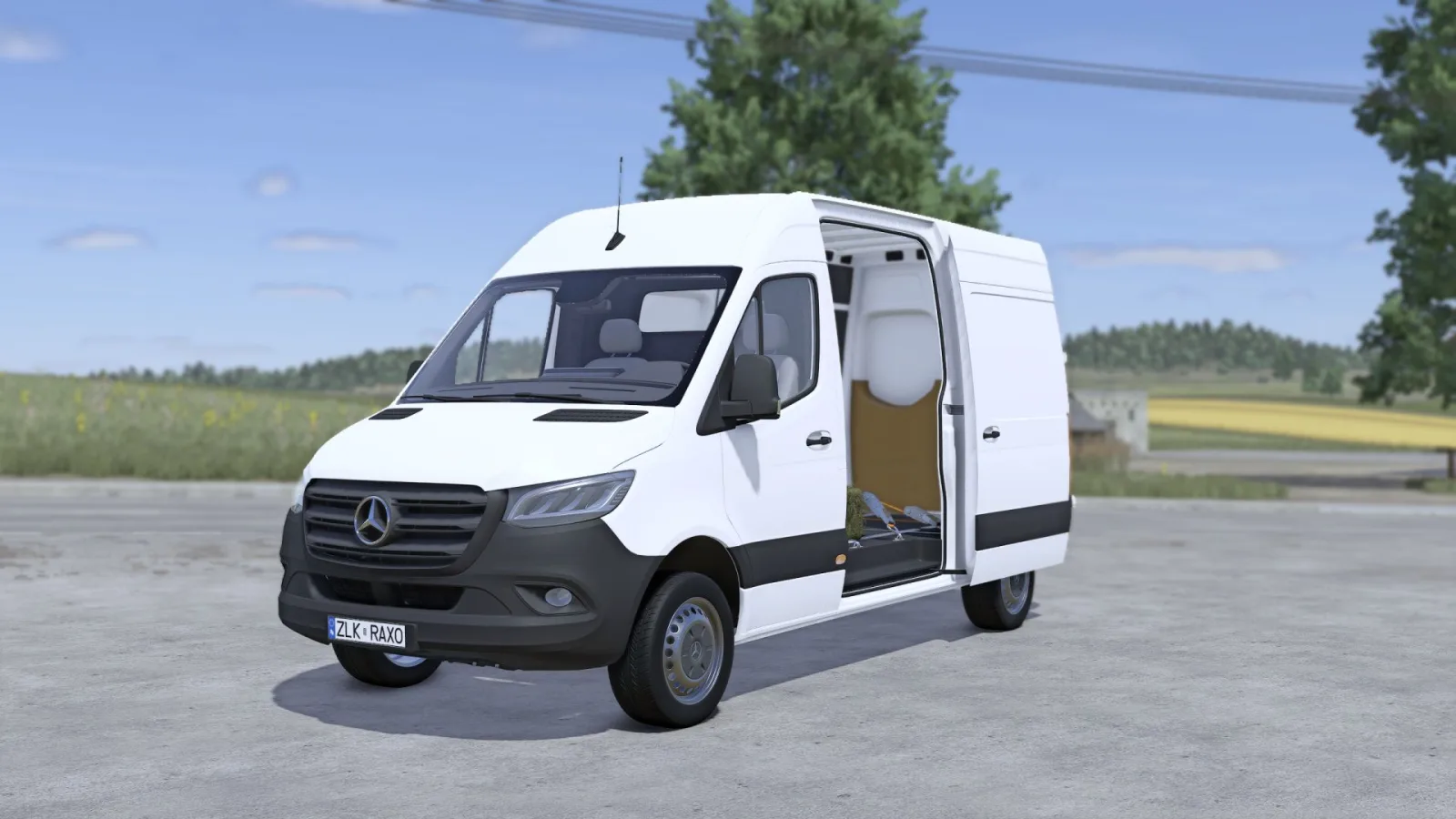 Mercedes-Benz Sprinter 2021 FS25 - screenshot 2