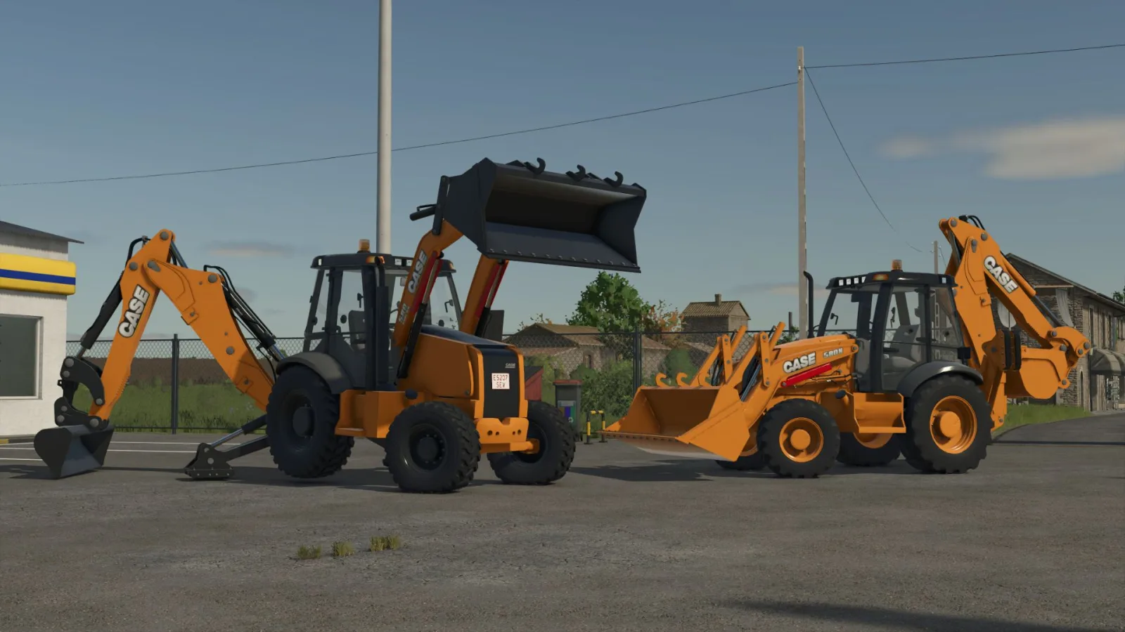 Case 580N & 580 Super N Backhoes