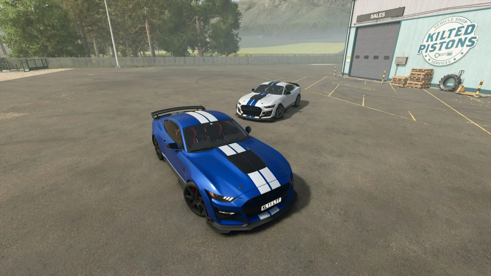 Ford Mustang Shelby GT500 2020 FS25 - screenshot 1