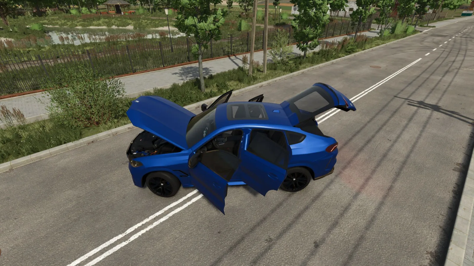 BMW X6 M60i 2025 FS25 - screenshot 3