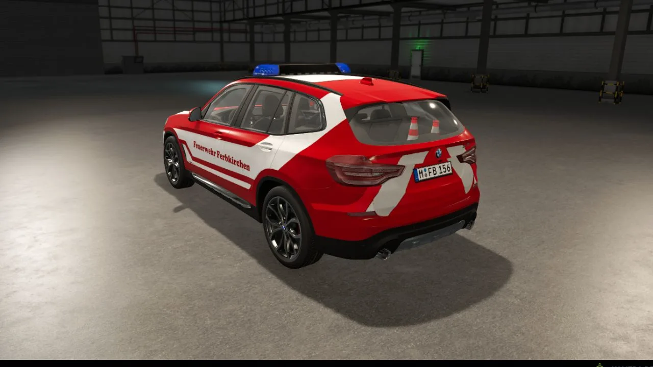 BMW X3 Ferbkirchen Fire Department FS25 - screenshot 2