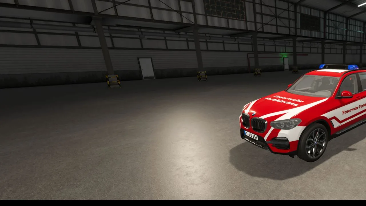 BMW X3 Ferbkirchen Fire Department FS25 - screenshot 1