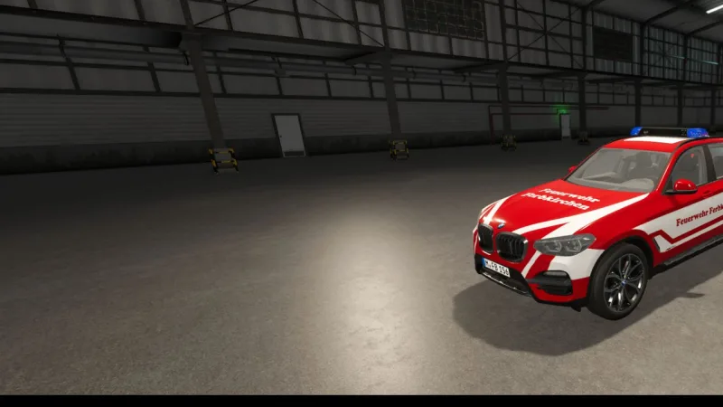 BMW X3 Ferbkirchen Fire Department FS25