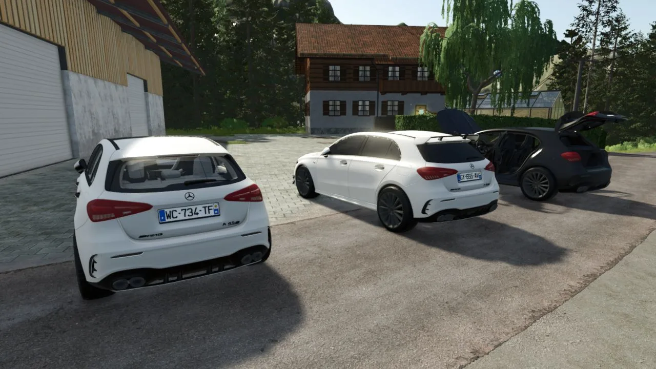 Mercedes A45 AMG FS25 - screenshot 3