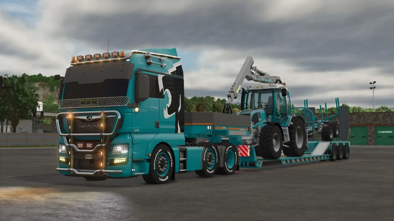 MAN TGX Semi-truck Pack FS25