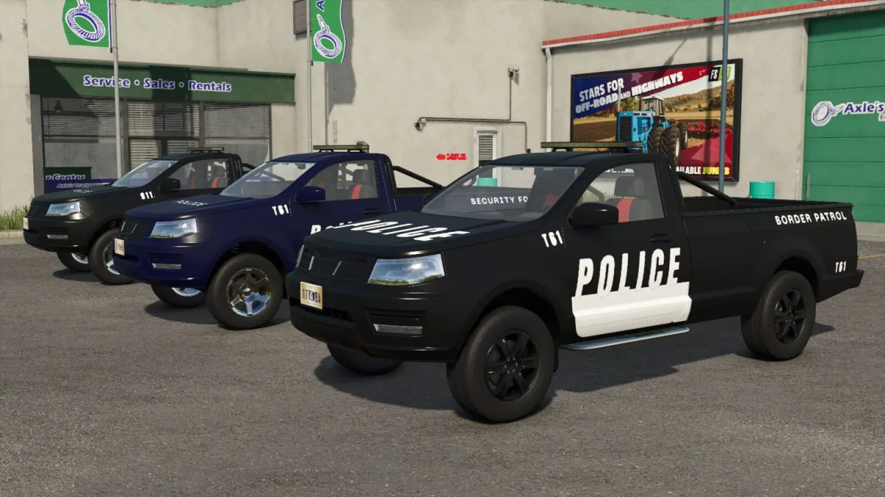 2017 Police Pickup FS25 - screenshot 1