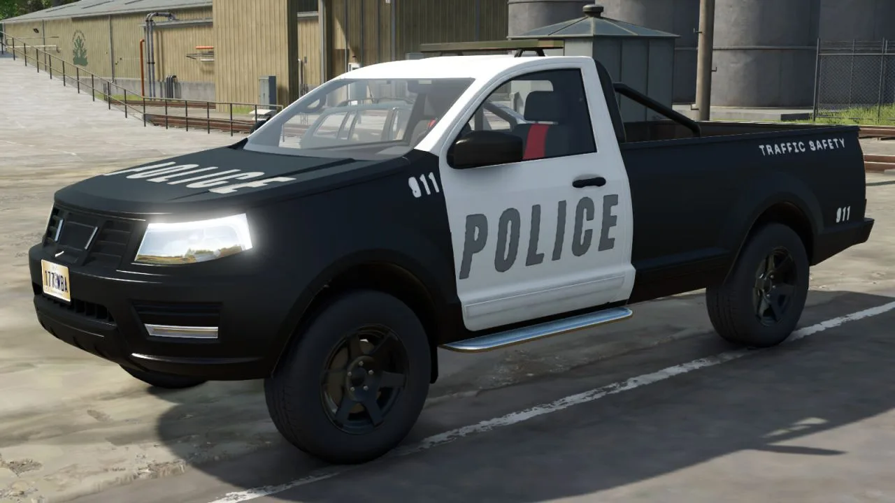 2017 Police Pickup FS25 - screenshot 3