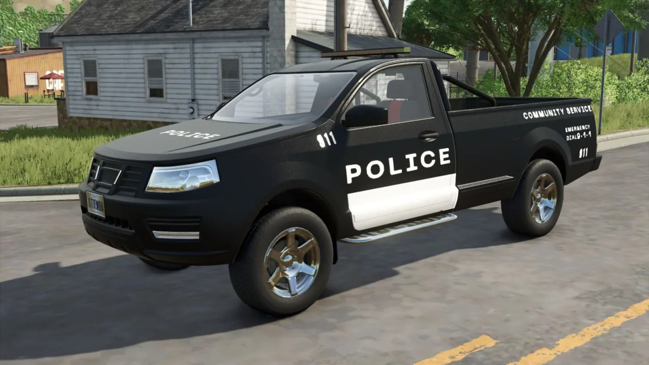 2017 Police Pickup FS25 - screenshot 2
