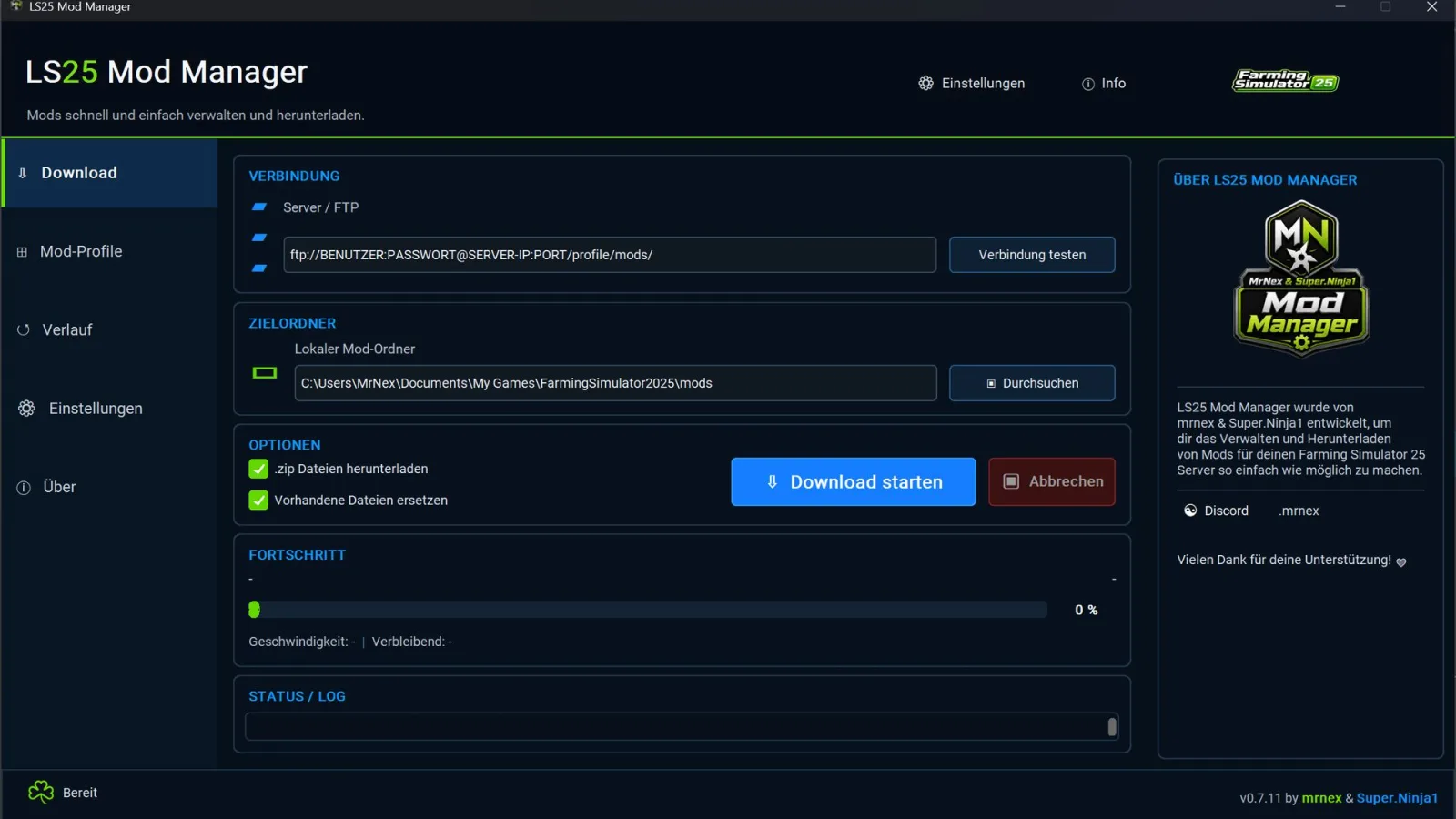 Mod Manager FS25