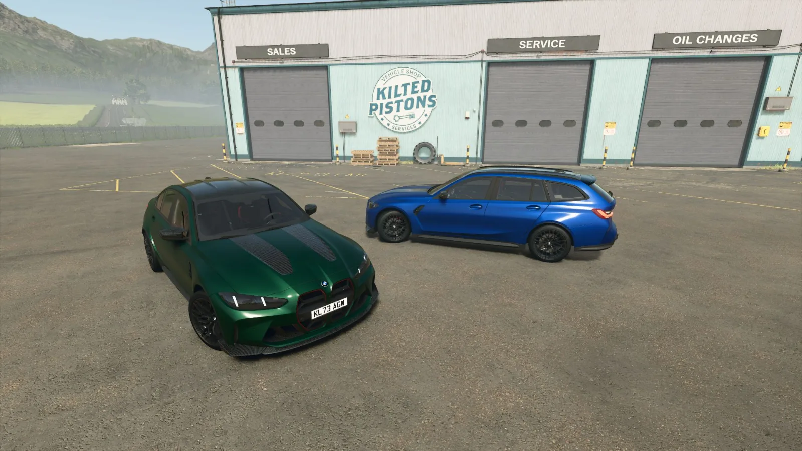 BMW M3 CS 2025 FS25 - screenshot 1