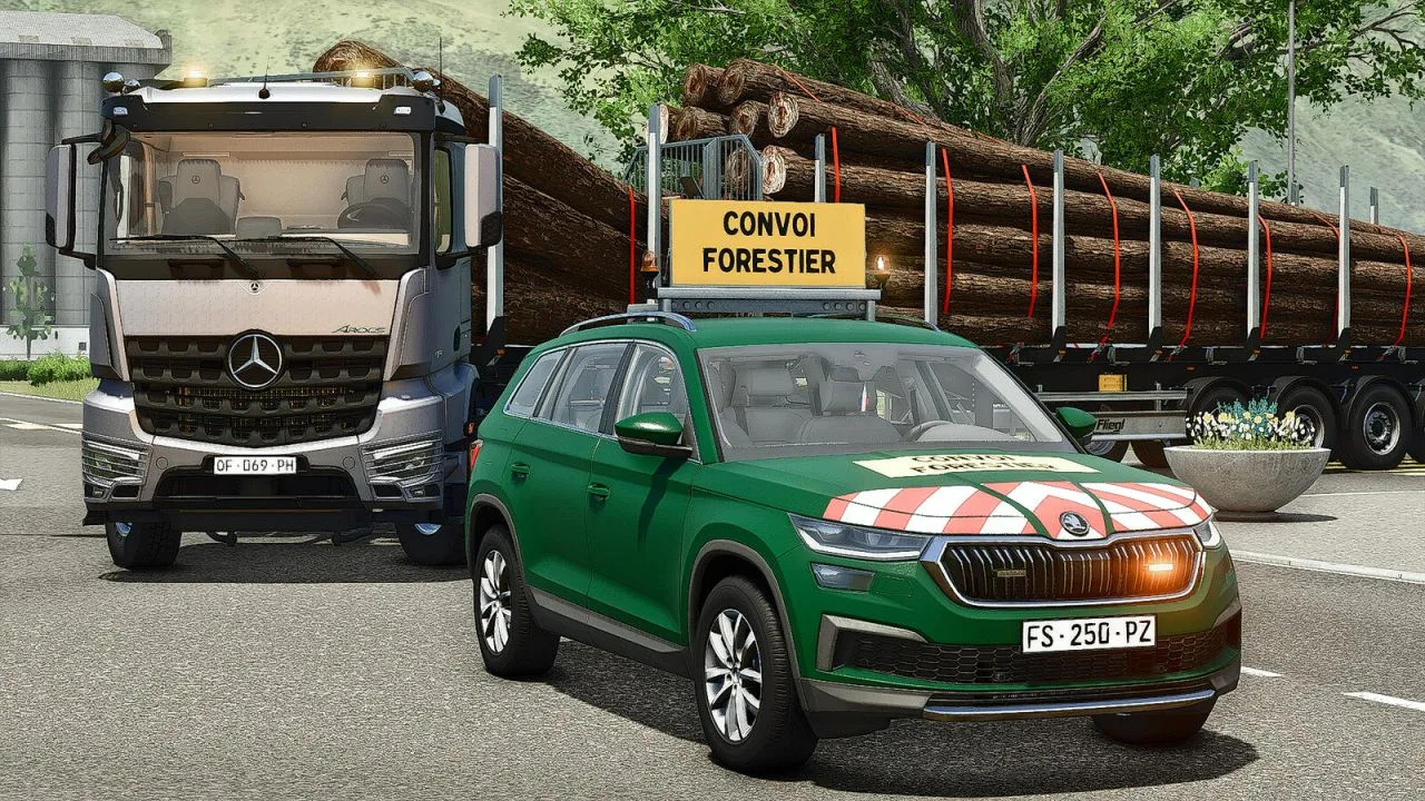 Kodiaq Convoy Pilot FS25 - screenshot 2