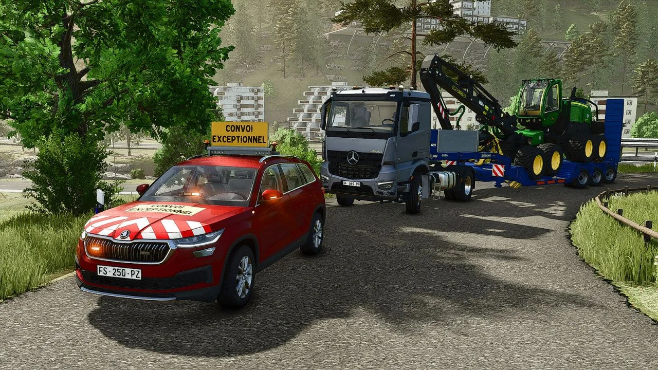 Kodiaq Convoy Pilot FS25 - screenshot 3