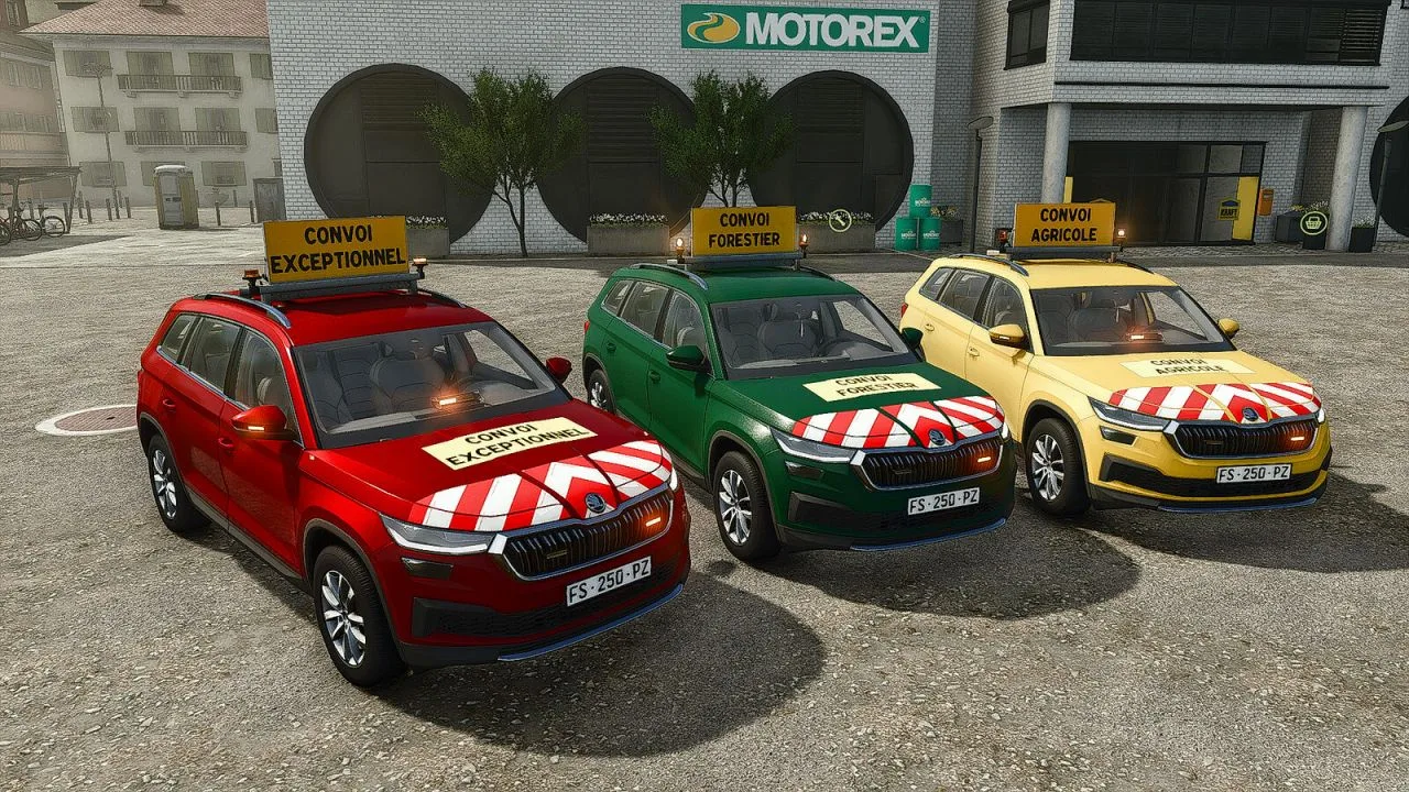 Kodiaq Convoy Pilot FS25 - screenshot 1