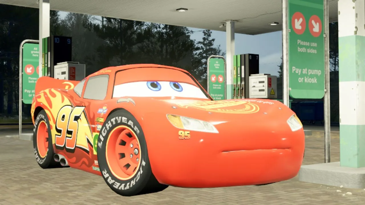 Lightning McQueen FS25 - screenshot 1