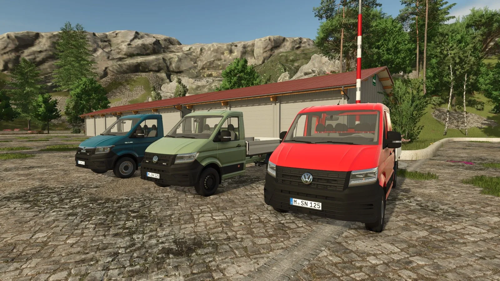 MAN TGE 2018 Platform FS25