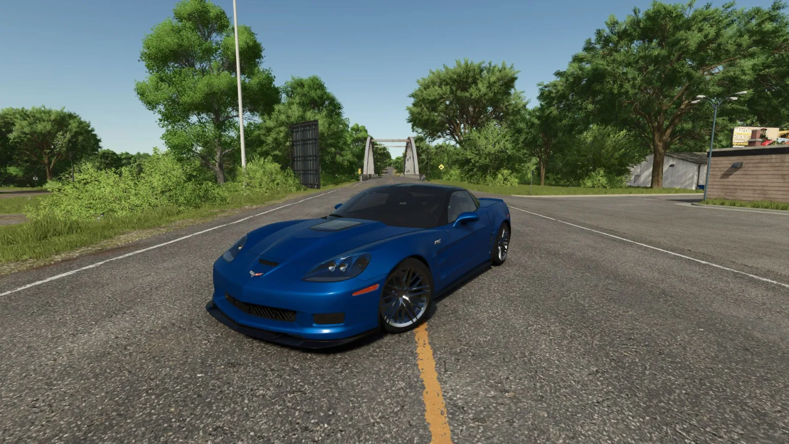 Corvette C6 ZR1 FS25 - screenshot 1