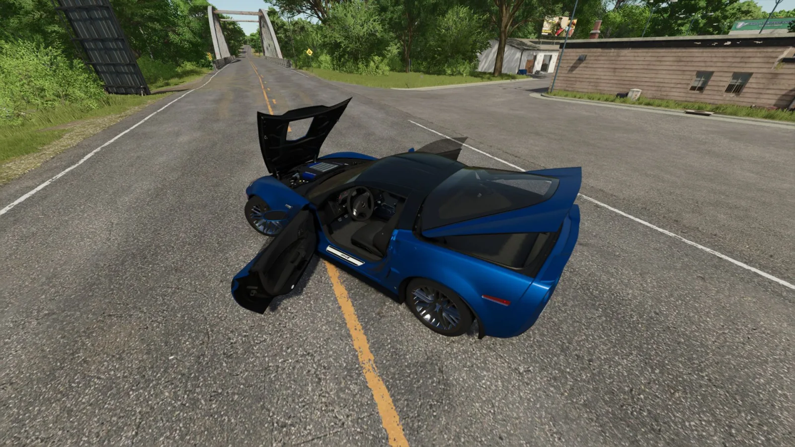 Corvette C6 ZR1 FS25 - screenshot 3