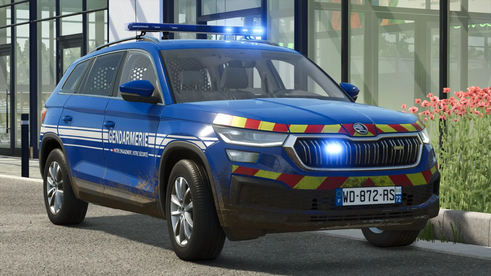 Skoda Kodiaq Gendarmerie FS25 - screenshot 1