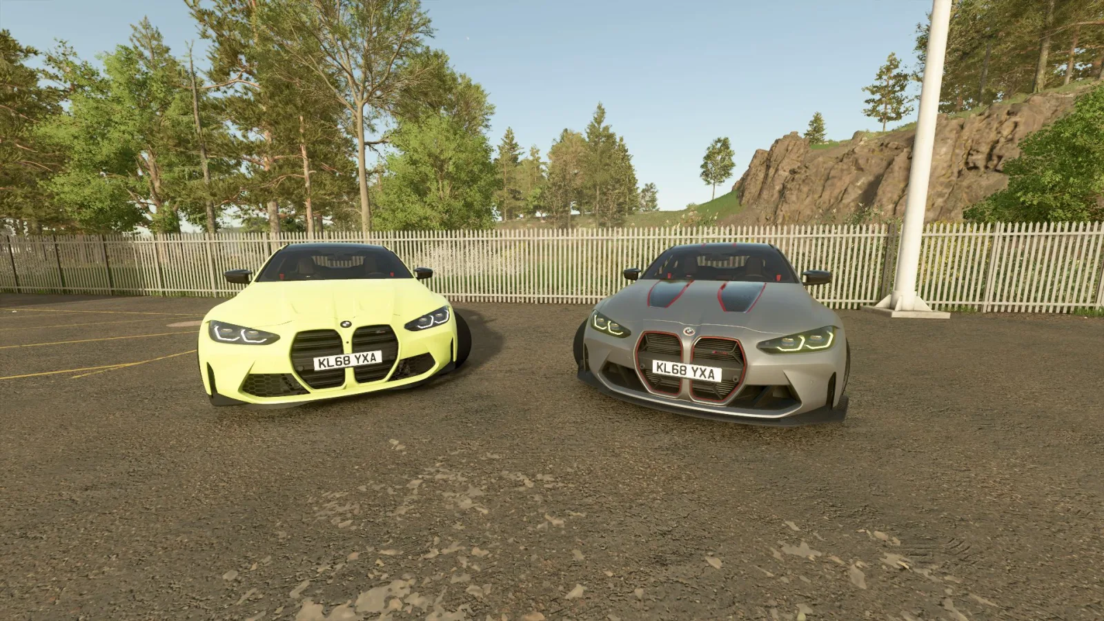 BMW M4 CSL 2023 FS25 - screenshot 1