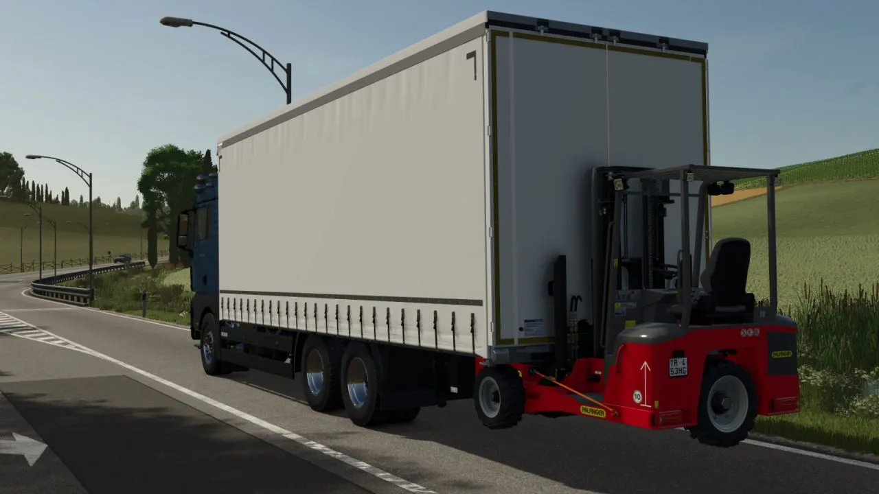 MAN TGX 26.640 Curtainsider FS25
