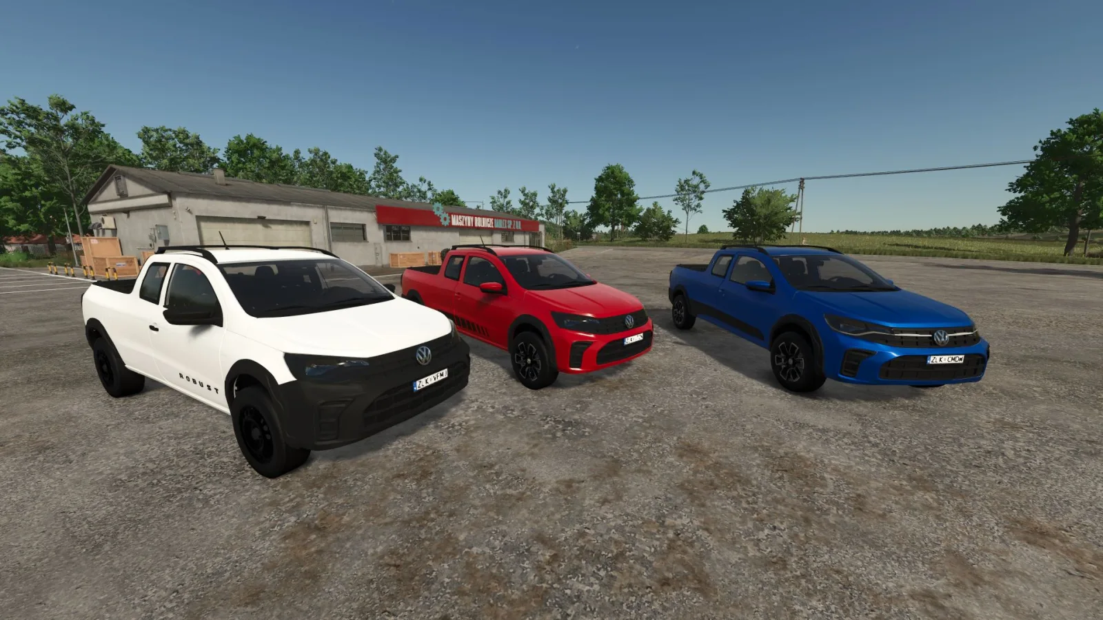 Volkswagen Saveiro 2025 FS25 - screenshot 1